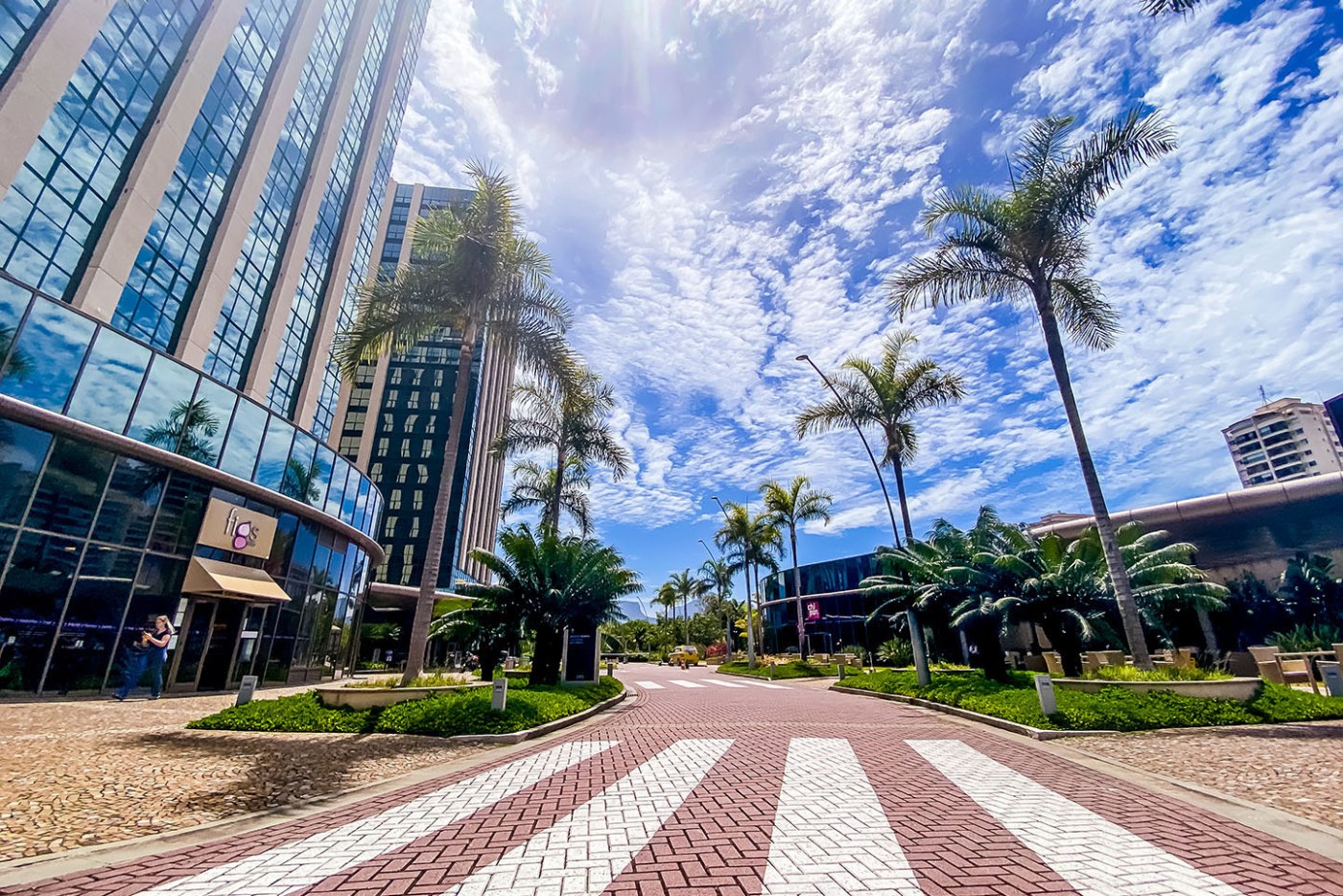 Complexo corporativo da sede Átimos na Barra da Tijuca